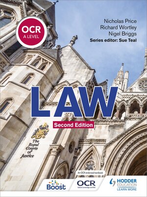 cover image of OCR a Level Law